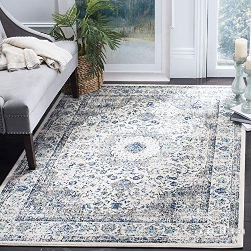 Safavieh matta 120 X 180 cm Grey/Ivory 889048134072