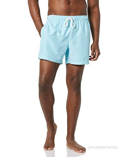 Amazon Essentials herr 12,7 cm snabbtorkande badbyxor, ljusblå, 30 192912191201