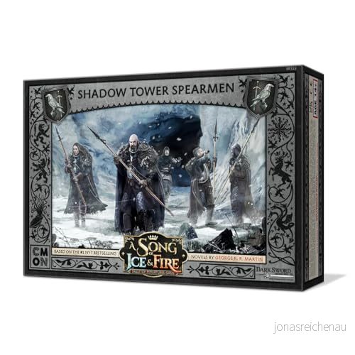A Song Of Ice And Fire Tabletop Miniatures Game Shadow Tower Spearmen 889696012937