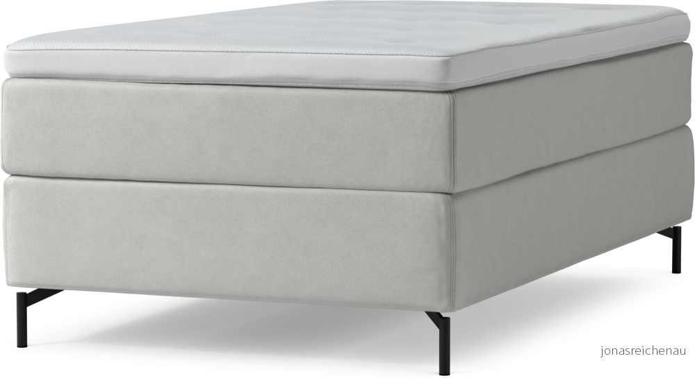 Delux Dream Kontinentalsäng, enkelsäng 120 cm med bäddmadrass och sängben 081iy