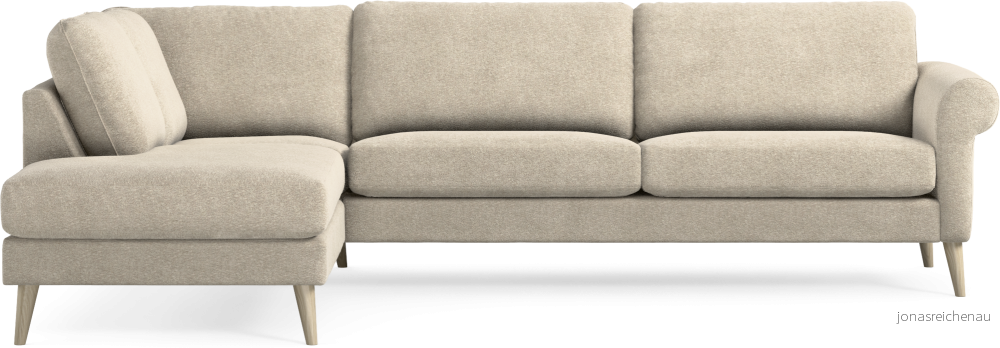 Bridge 3-sits soffa med divan vänster AUx4c