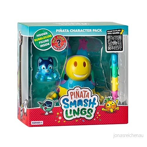 Pinata Smashlings SL6010A artikulerad figur bländande åsna, Roblox, officiell leksak från Toikido, Schwarz 7290117584989