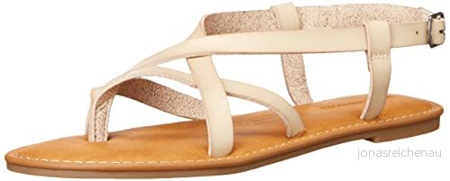Amazon Essentials dam casual strappy sandal, brungrå, 44.5 EU Bred 196433164683