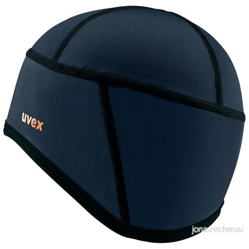 uvex bike cap thermo cykelkeps värmande fleecematerial andningsaktiv navy L XL 4043197353210