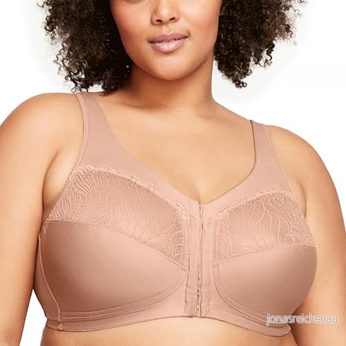 Glamorise dam heltäckande BH, ogenomskinlig, Cappuccino, 110L 889902093187