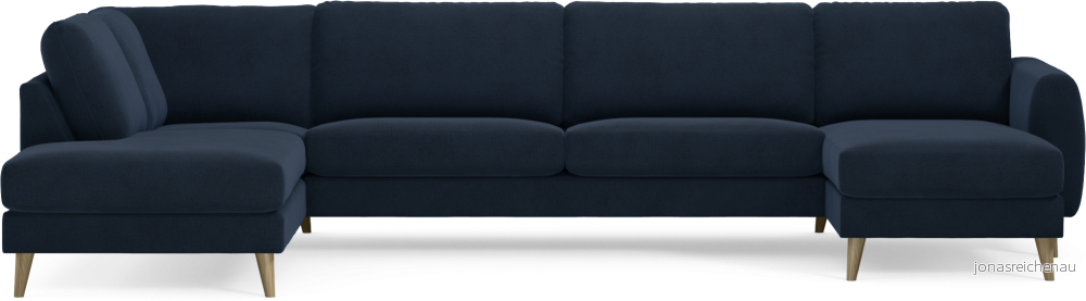 Bridge 3-sits soffa med divan vänster och schäslong höger znpRC