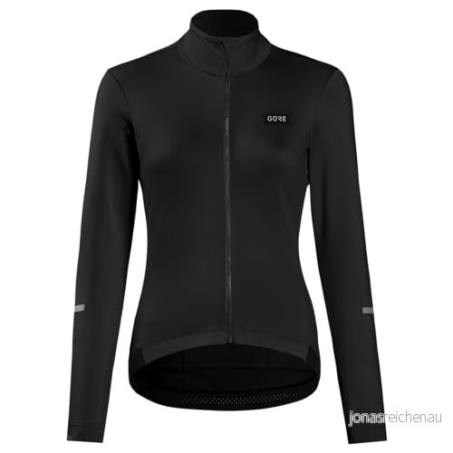 GORE WEAR Progress termo jersey för kvinnor, Selected Fabrics, 42, Svart 4017912127066