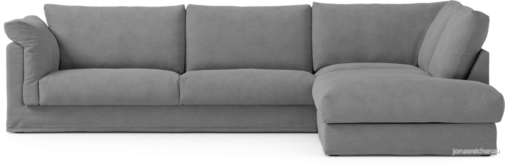 Cherrie 3-sits soffa med divan höger, med kappa iWpVV