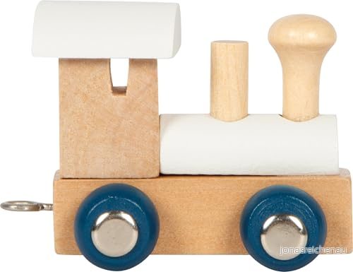 Small Foot Wooden Letter Train Polar Locomotive White 4020972125705 Small Foot Wooden Letter Train Polar Locomotive White 4020972125705