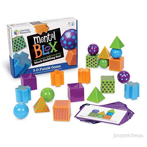Learning Resources LER9280 Mental Blox kritiskt tänkande spel, flerfärgad 809099203473
