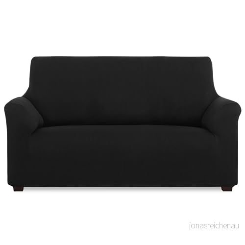 MAXIFUNDAS 4 sits elastisk soffväska Svart Extra trasuave, Halkfritt och elastiskt sofföverdrag Inca Modell 8445713018782