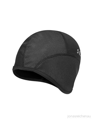 SEALSKINZ Wacton vindtät allväders skalle keps, Svart, S-M 5055754463675