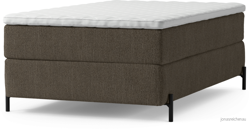 Delux Dream Kontinentalsäng, enkelsäng 120 cm med bäddmadrass och sängben nNbj5