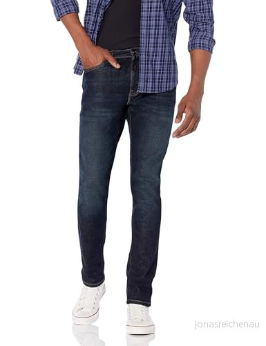 Amazon Essentials Herr Skinny Fit Stretch Jean, Mörk Indigo/Skinsed, 33 B x 28 L 194223570126