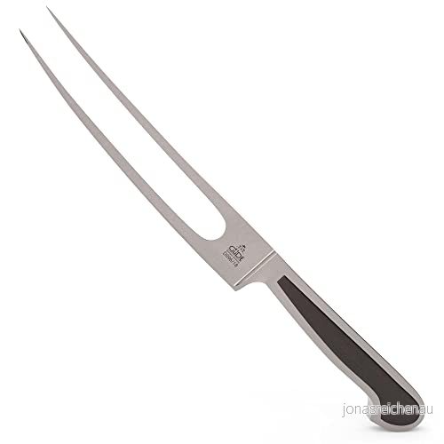 GÜDE Solingen Köttgaffel smidd, 18 cm, grenadilla, DELTA, Handgjord Tyskland 4006214519679