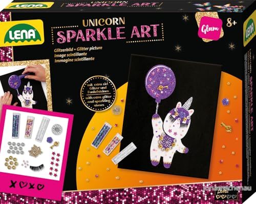 Lena Enhörning Sparkle Art, vikbar låda, 42724 4006942905102