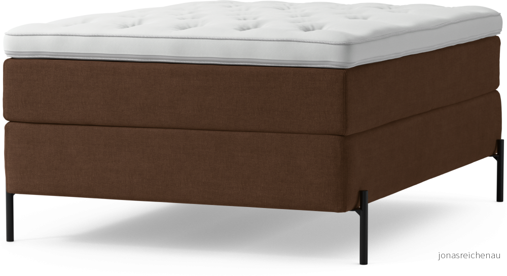 Delux Dream Kontinentalsäng, enkelsäng 140 cm med bäddmadrass och sängben vZ5lV
