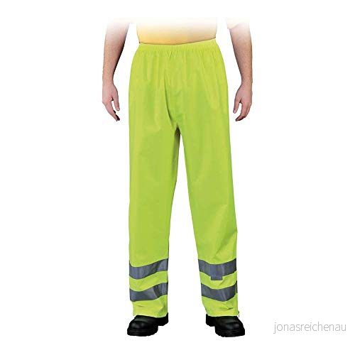 Leber&Hollman LH Fluer T_Y_XL skyddsbyxor, gul, XL storlek 5907522903695