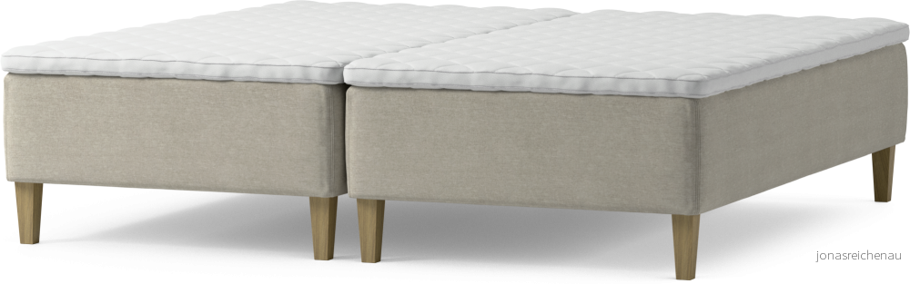 Delux Dream Ramsäng, dubbelsäng med bäddmadrass och sängben dQA5w