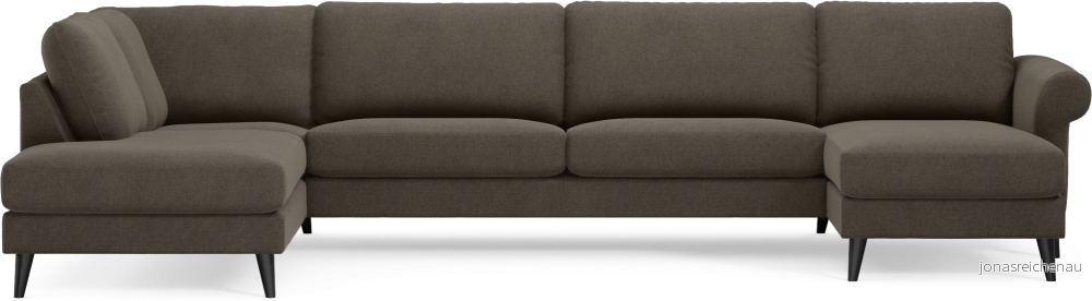 Bridge 3-sits soffa med divan vänster och schäslong höger Y39K3
