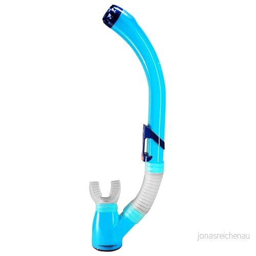 Kapitol Reef professionell snorkel ventilsnorkel dykning torrsnorkel reglerar utandningstryck separata luftvägar perfekt även för nybörjare och avancerade unisex kvalitet akvamarin 4260134298636