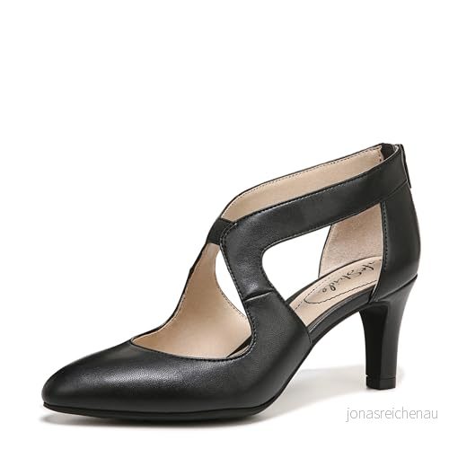 LifeStride Giovanna 2 Pump, Svart slät, 5,5 UK, 38.5 EU 736702460346