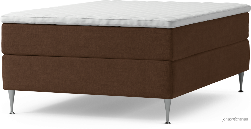 Delux Dream Kontinentalsäng, enkelsäng 140 cm med bäddmadrass och sängben FYaDH