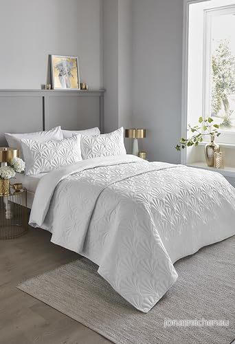 Serene Cavali Pinsonic påslakanset King size säng i vitt 5056387752501