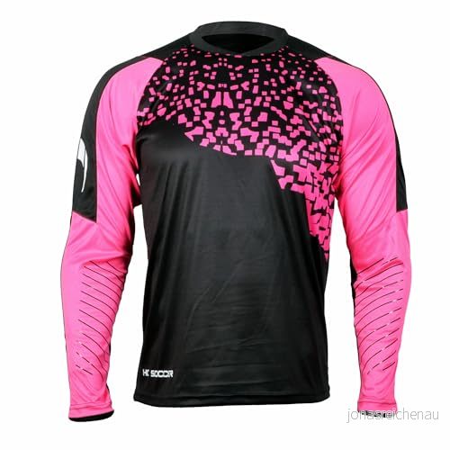 HO Soccer KONTROL Black/Pink målvaktströja, unisex vuxen, svart/rosa, XL 8434666314423