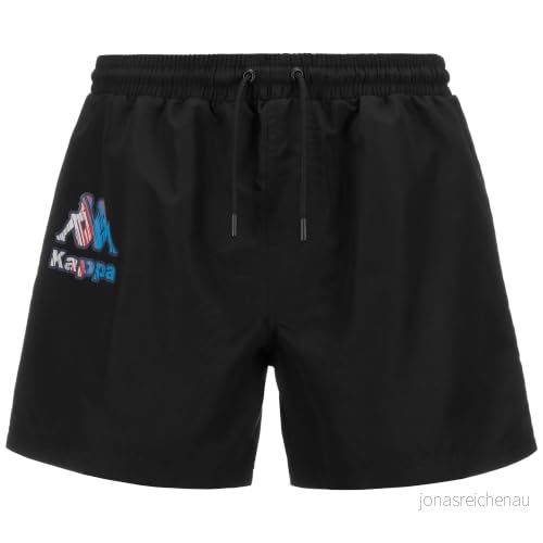 Kappa Graphik FRIOGO, Badbyxor, S, Svart, Man 8055160188718
