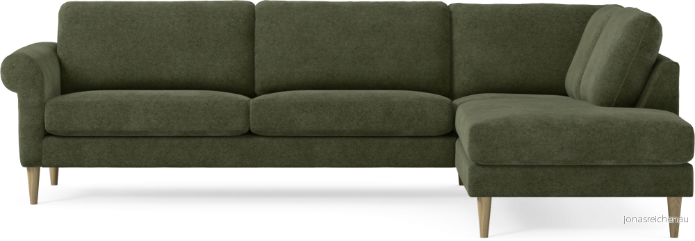 Bridge 3-sits soffa med divan höger QwwVE
