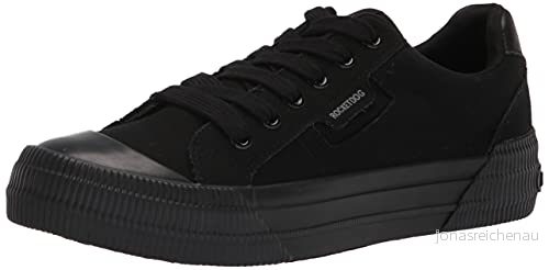 Raket hund kvinnors Cheery Comfort plysch skum sneaker, 12a Svart, 7 192045361229