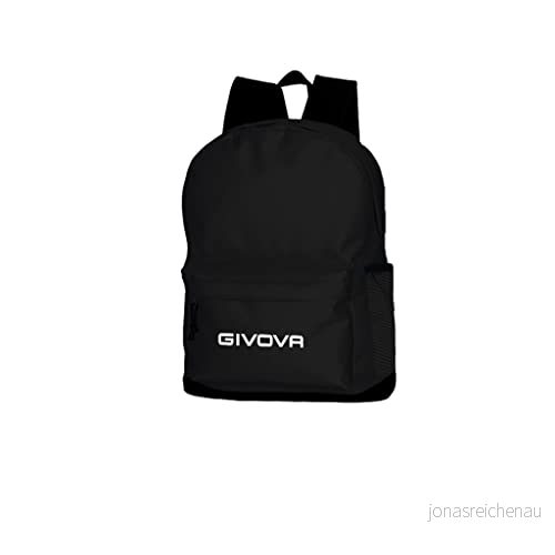 Givova, skolryggsäck, svart, en storlek 8034044266421
