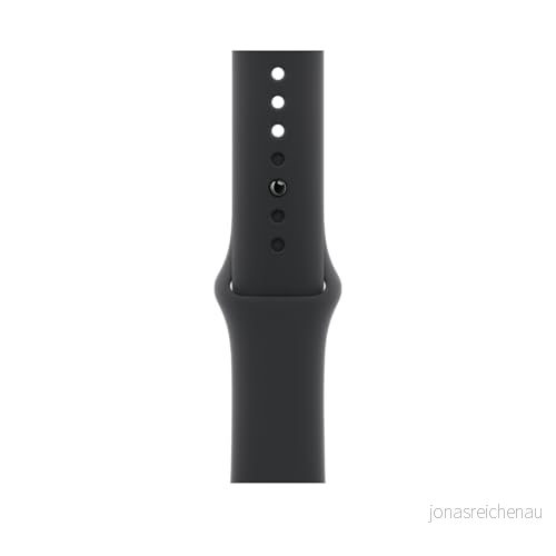 Apple 46mm Black Sport Band S/M 195949657733