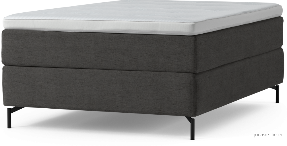 Delux Dream Kontinentalsäng, enkelsäng 140 cm med bäddmadrass och sängben dZgMG
