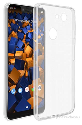 mumbi skal kompatibel med Google Pixel 3 XL mobiltelefon fodral tunt, transparent 4251077296506
