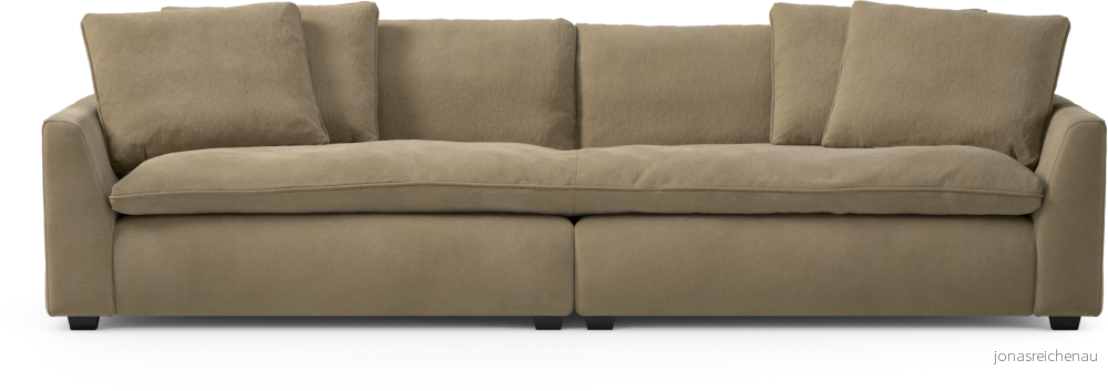 Bellora 4-sits soffa, hel dyna aue2M