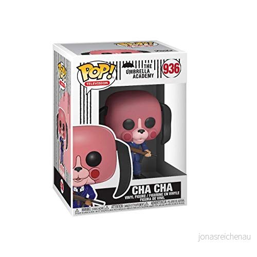 Funko Pop! TV: Umbrella Academy Cha vinylsamlarfigur presentidé officiella varor leksaker för barn och vuxna TV fans modellfigur samlare display 889698450546
