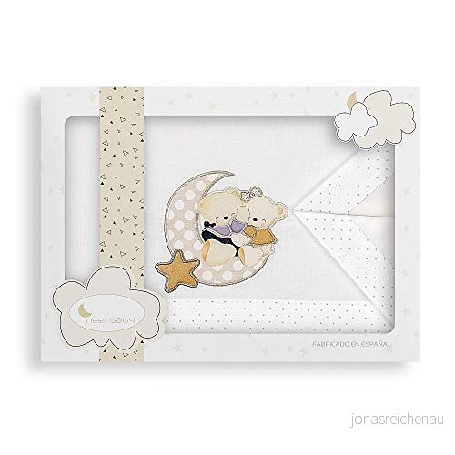 INTERBABY Lakan Säng Kärleksfull Björn Beige 8435440323167