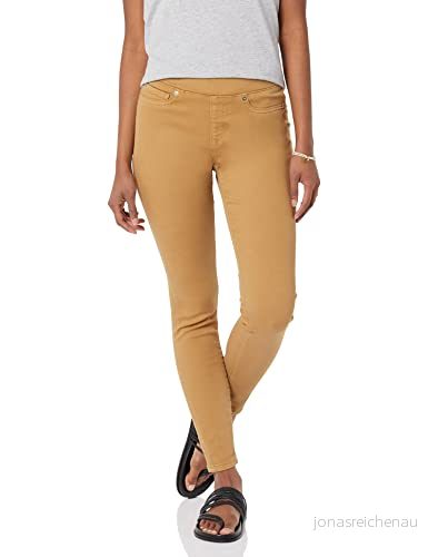 Amazon Essentials kvinnors stretch pull on jegging (finns i plusstorlek), ljus kamel, 2 196433123093