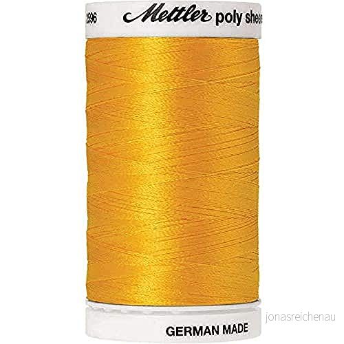 Amann A2596 0842 sömnad och broderi gänga, polyester, orange, 800 m 762303029484