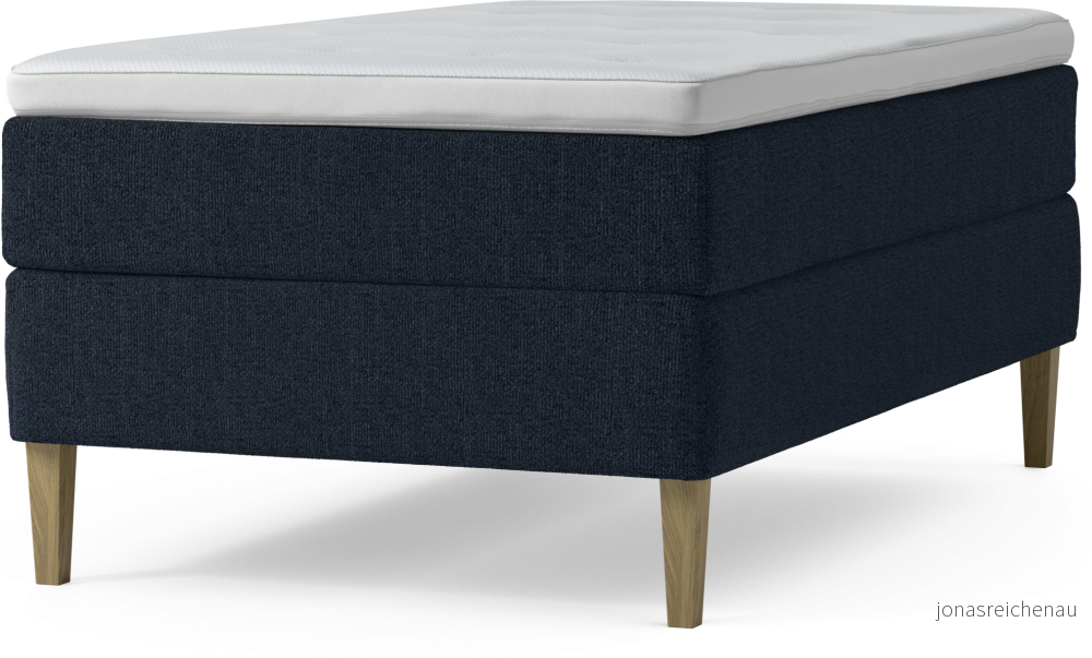 Delux Dream Kontinentalsäng, enkelsäng 120 cm med bäddmadrass och sängben 5sgWS