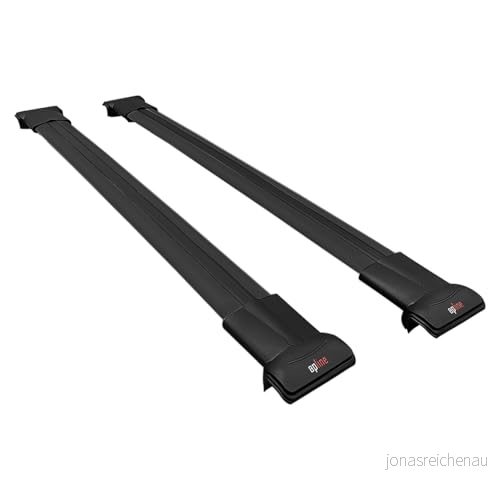apline Kompatibel med Dacia Duster 3 (P1310) 2024 takräcken Fly modell Railing bilbagagehållare svart 8683379857936