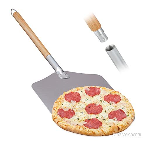 Relaxdays 10034179 Pizzaskyffel, 1 St, Silver 4052025341794