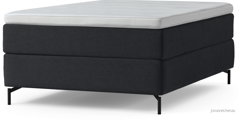 Delux Dream Kontinentalsäng, enkelsäng 140 cm med bäddmadrass och sängben 3LZbZ