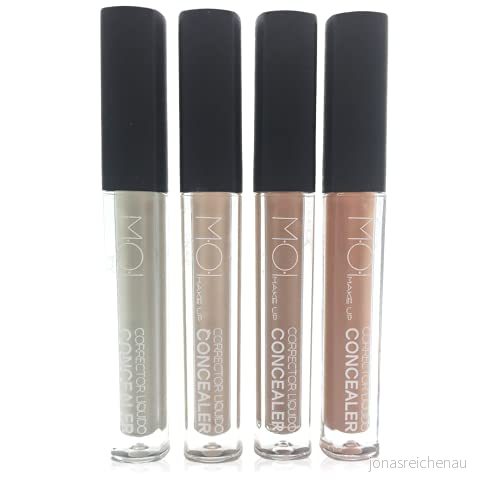 Moi Moises Fluid Concealer med pensel applikator mörkbeige 5 ml M · O·I Make Up 30 g 8436562003180