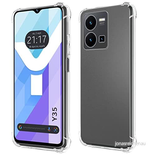 Tumundosmartphone Transparent Anti stötskydd Silikon Skal för Vivo Y35 8434844847422
