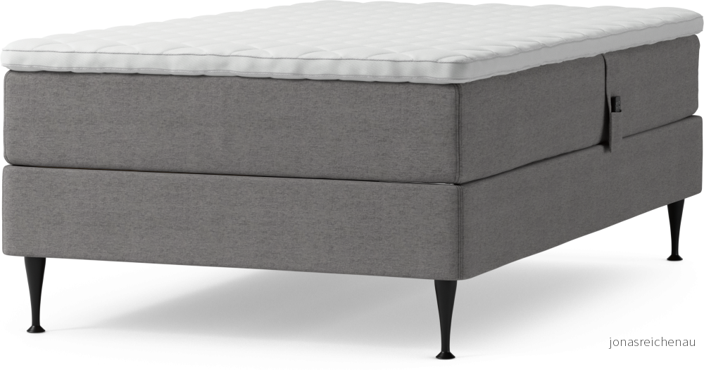 Delux Dream Ställbar säng, enkelsäng med bäddmadrass och sängben s949B