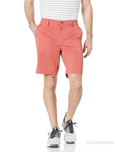 Amazon Essentials Herr Classic Fit Stretch Golf Short (Finns i stora och långa), tvättade röda, 29 195111835112