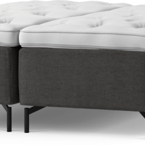 Delux Dream Ramsäng, dubbelsäng med bäddmadrass och sängben qVY53 Delux Dream Ramsäng, dubbelsäng med bäddmadrass och sängben qVY53